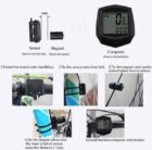 Велосипедный компьютер Voltronic BN581A вело спидометр 5