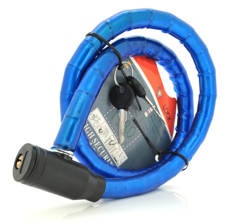 Замок велосипедный на ключе Voltronic YT-1880