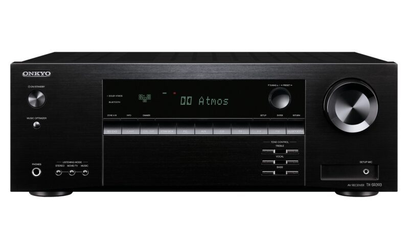 AV-Ресивер 5.1-канальный Onkyo TX-SR393 Black AV-Ресивер 5.1-канальный Onkyo TX-SR393 Black