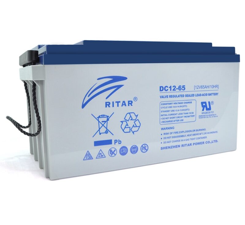 AGM RITAR DC-1265 12V 65Ah 1