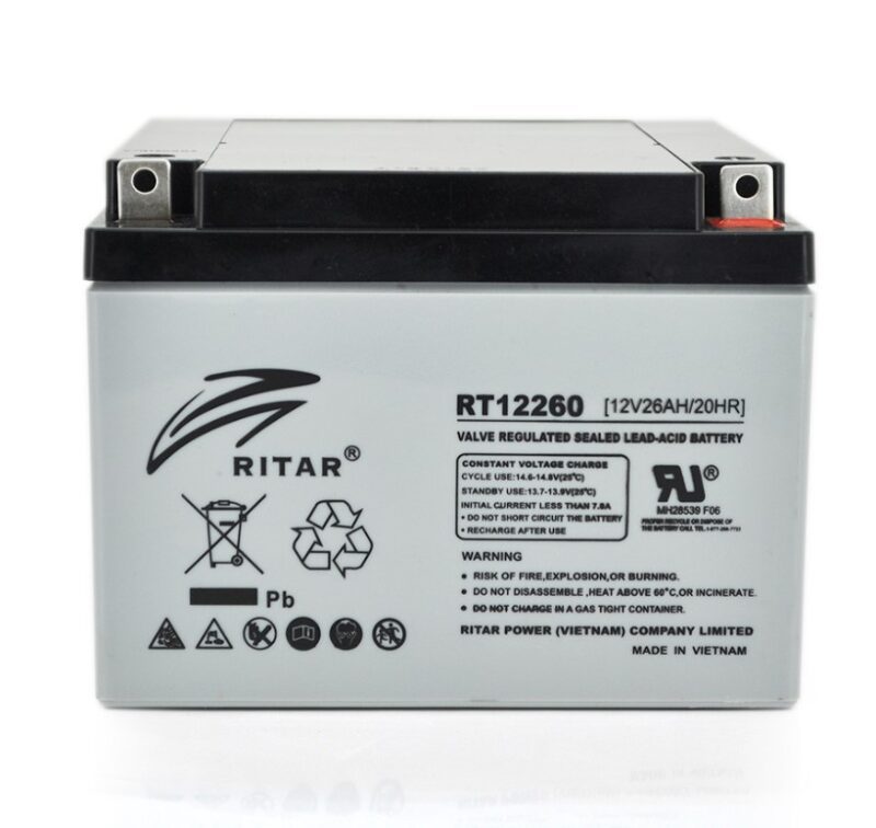 AGM RITAR RT-12260G 12V 26.0Ah