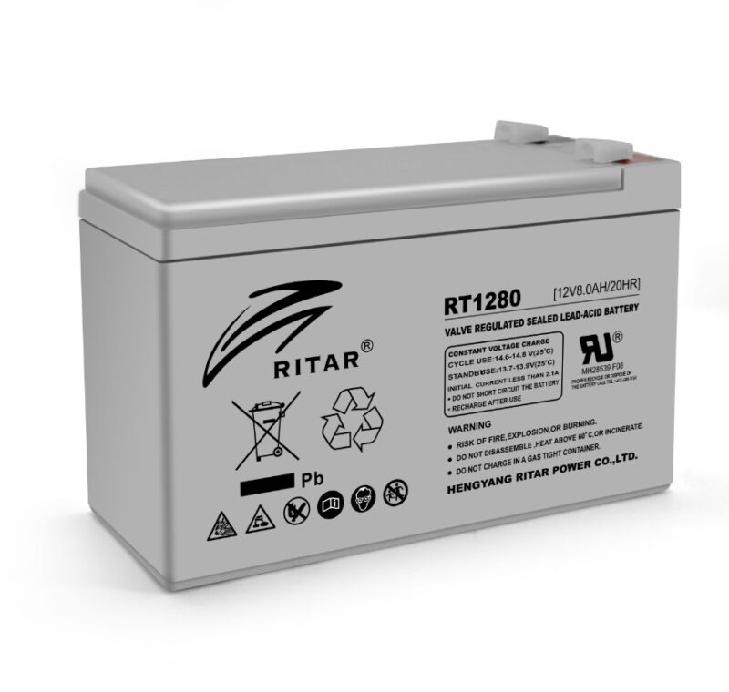 AGM RITAR RT-1280G 12V 8.0Ah AGM RITAR RT-1280G 12V 8.0Ah
