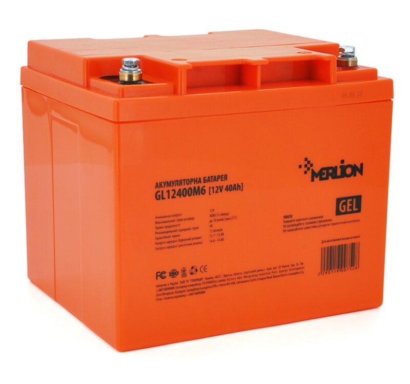 GEL MERLION GL-12400M6 12V 40Ah