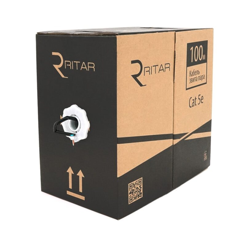 Кабель КНП UTP 4x2x0.5 4p 24 AWG, Ritar