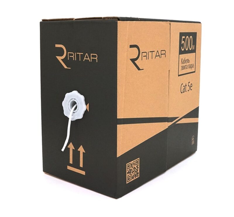 Кабель КВП UTP 2p 24 AWG, Ritar 500м Кабель КВП UTP 2p 24 AWG, Ritar 500м
