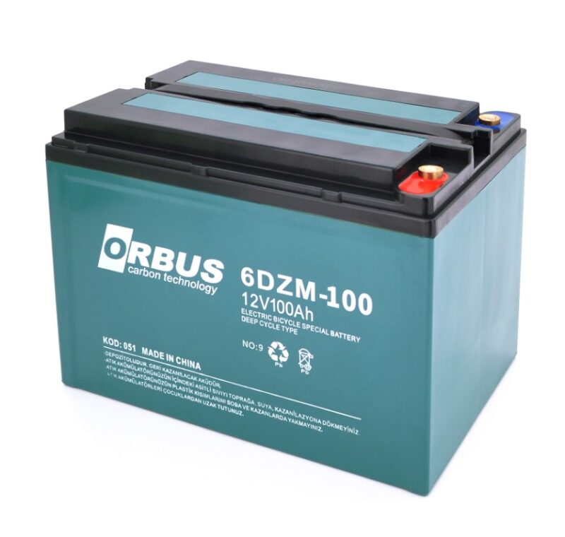 ORBUS 6DZM100 12V 100Ah (REAL 65Ah) 1 ORBUS 6DZM100 12V 100Ah (REAL 65Ah)