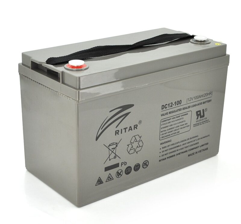 agm RITAR DC-12100 12V 100Ah 1