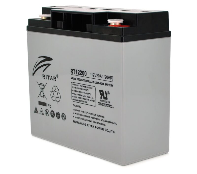 AGM RITAR RT-12200 12V 20Ah AGM RITAR RT-12200 12V 20Ah