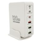 Voltronic fast charger USB 120w white