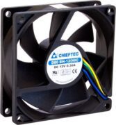 CHIEFTEC Thermal Killer 80mm 3000rpm 4pin PWM/Molex 35dBa Black