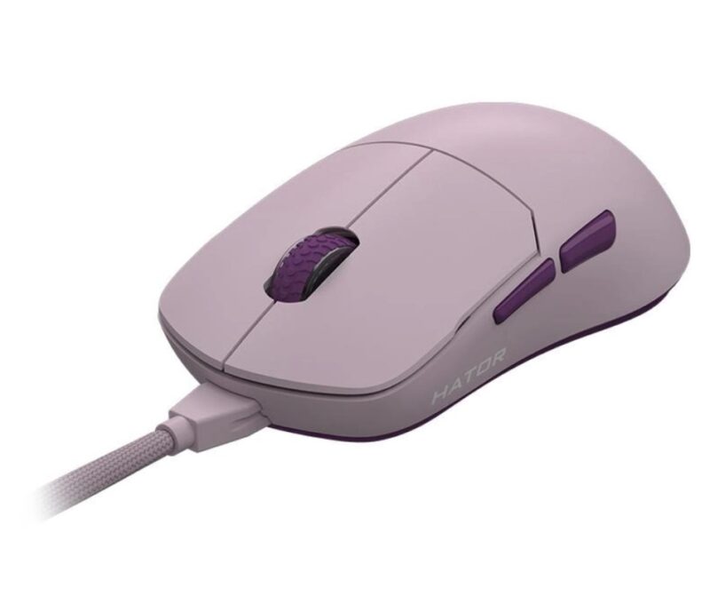 HATOR Quasar Essential ESports Gaming 6200 DPI, 30G Lilac HATOR Quasar Essential ESports Gaming 6200 DPI, 30G Lilac
