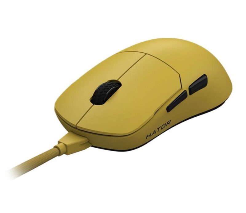 HATOR Quasar Essential ESports Gaming 6200 DPI, 30G Yellow