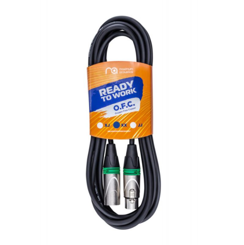 Maximum Acoustics MICXX3 (Green) OFC 3m Maximum Acoustics MICXX3 (Green) OFC 3m