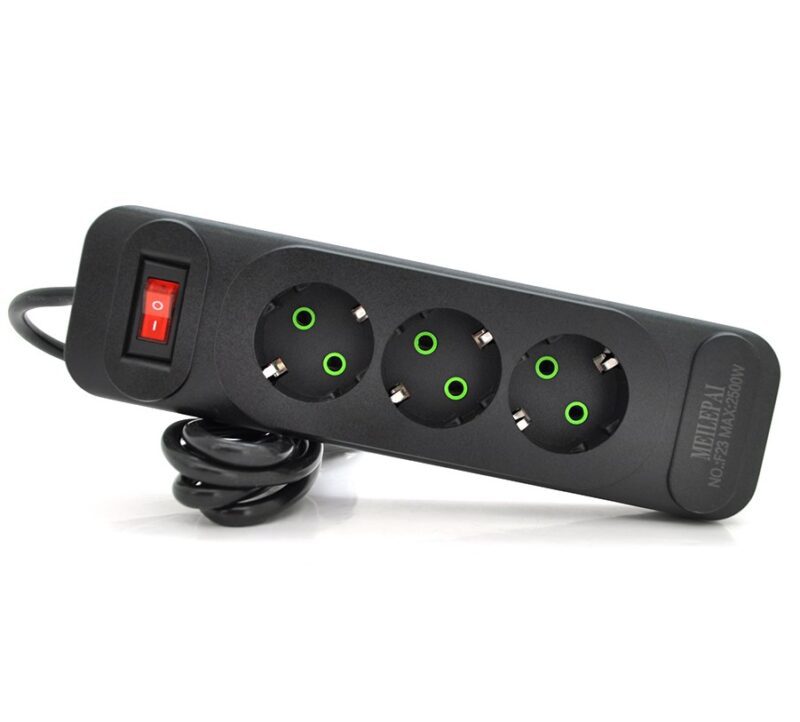 Сетевой фильтр удлинитель Voltronic F-23 Black 1