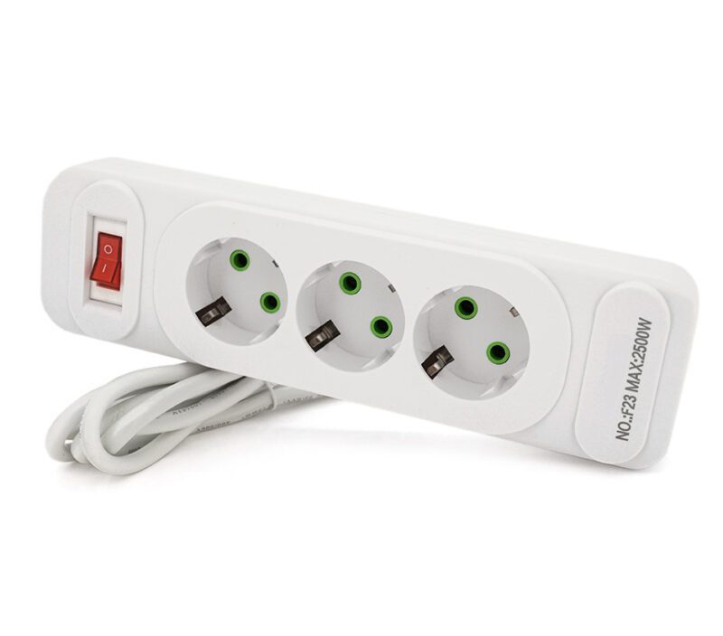 Сетевой фильтр удлинитель Voltronic F-23 White 1