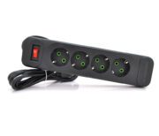 Сетевой фильтр удлинитель Voltronic F-24 Black 1