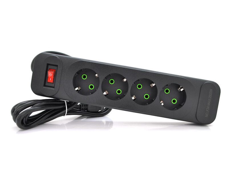 Сетевой фильтр удлинитель Voltronic F-24 Black 1