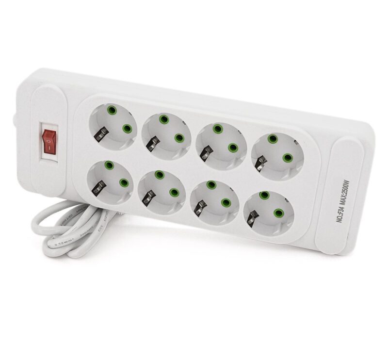 Сетевой фильтр удлинитель Voltronic F-34 White