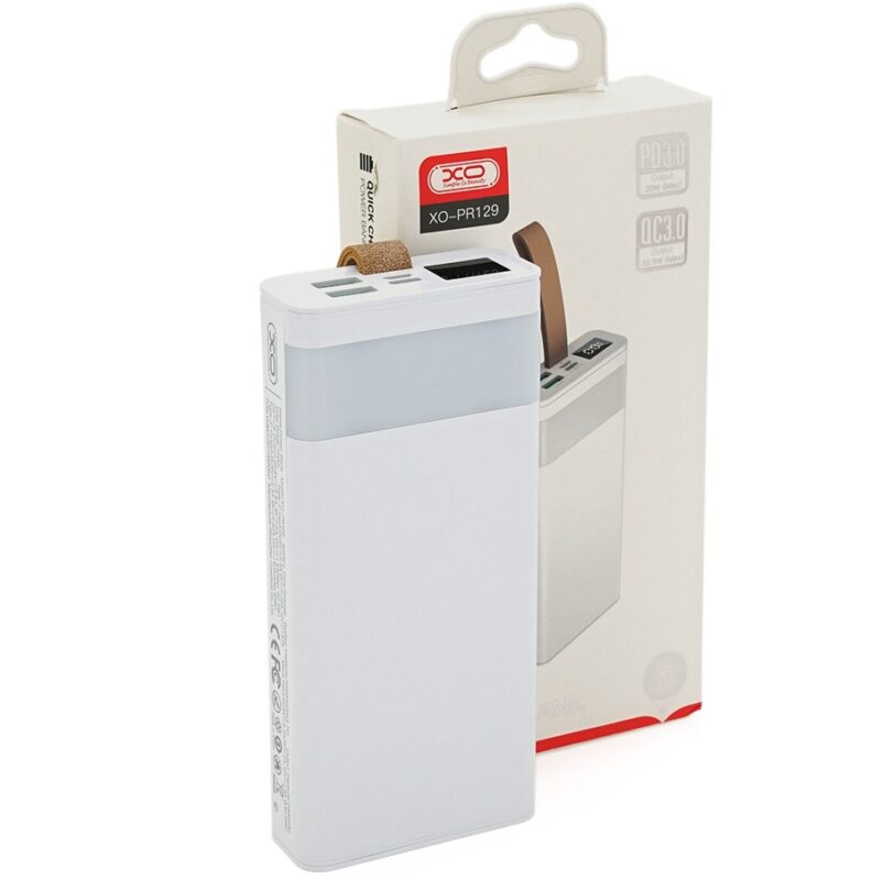 PowerBank XO XOPR1129 20000mAh White PowerBank XO XOPR1129 20000mAh White