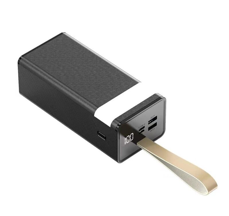 Powerbank Sinko R-5005, LED фонарь, QC 3.0 Black