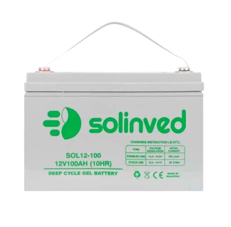 GEL SOLINVED 10012 12V 100Ah GEL SOLINVED 10012 12V 100Ah