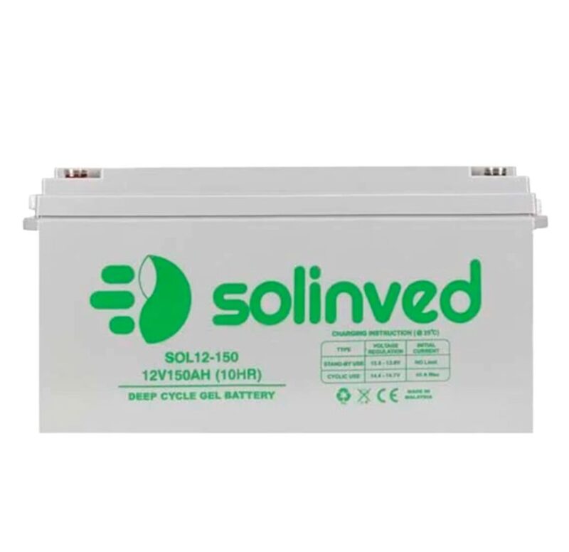 GEL SOLINVED 10012 12V 150Ah GEL SOLINVED 10012 12V 150Ah