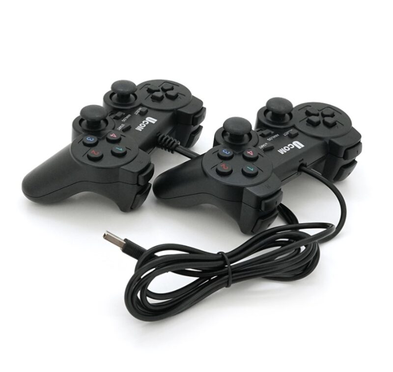 Ucom 2-in-1 DoubleShock PC USB Black