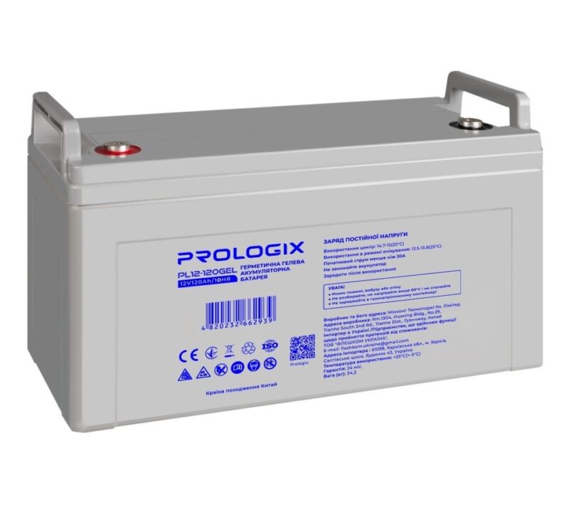 GEL Prologix PL12120GEL 12V 120Ah