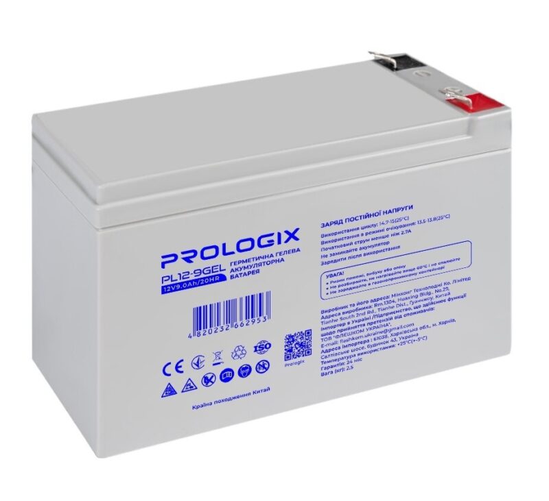 GEL Prologix PL129GEL 12V 9Ah