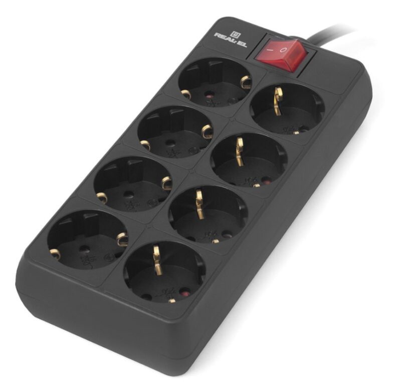 REAL-EL RS8 Protect 5м Black REAL-EL RS8 Protect 5м Black