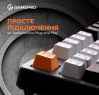 GamePro GPMK-160 Outemu Red Swich Hot-Swap RGB Black 14