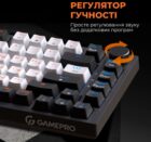 GamePro MK-160 Red Swich Hot-Swap RGB Black-White 15