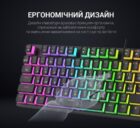 GamePro MK-160B USB Red Switch TKL Hot-Swap RGB Black 11
