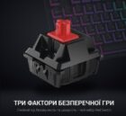 GamePro MK-160B USB Red Switch TKL Hot-Swap RGB Black 4