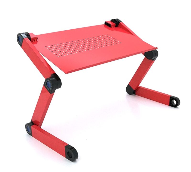 Voltronic Aluminium Table Laptop 420x265 Red Voltronic Aluminium Table Laptop 420x265 Red