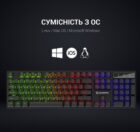 GamePro GPGK-296 Headshot USB RGB Black 13