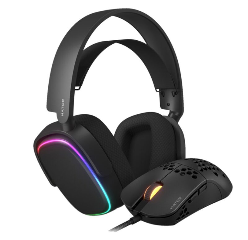 Hator HTA-842B Phoenix 7.1 RGB + Мышь Hator HTM-540B Stellar PRO Black Hator HTA-842B Phoenix 7.1 RGB + Мышь Hator HTM-540B Stellar PRO Black