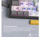 Ajazz AK-650B Black RGB Flying Fish Switch Hot-Swap 12