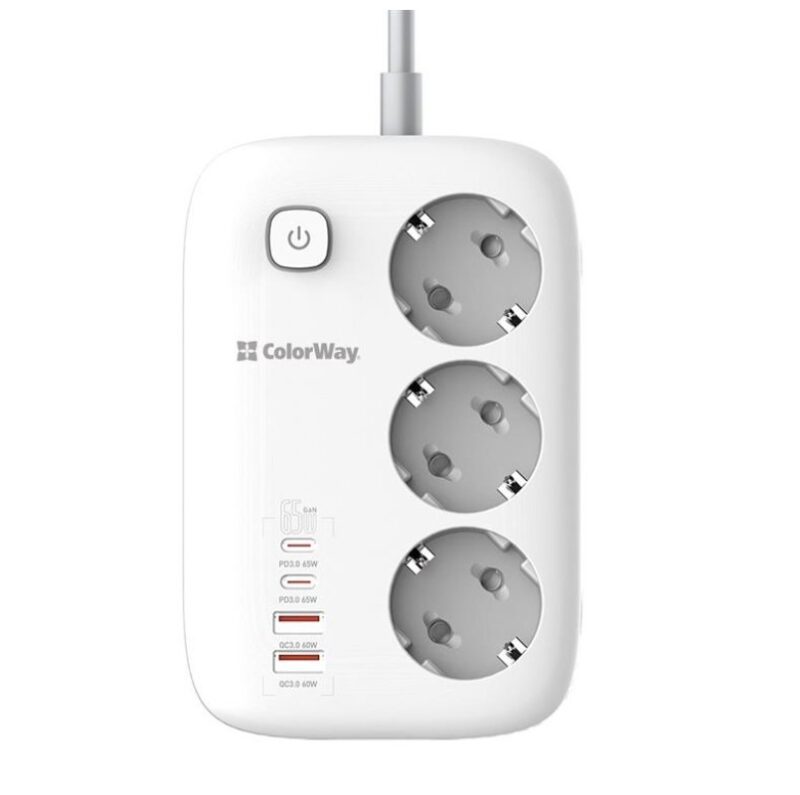 ColorWay CHE34-PD GaN3 Pro PD 65W ColorWay CHE34-PD GaN3 Pro PD 65W