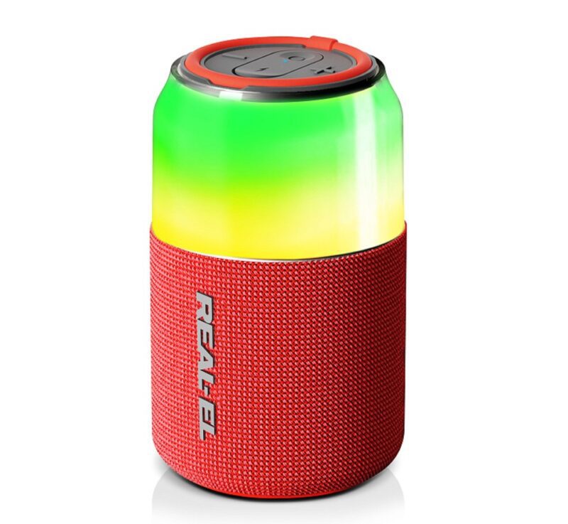 REAL-EL X705 5W Bluetooth TWS, RGB, RED