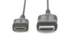 Digitus HDMI-miniHDMI Ultra HD 2m black