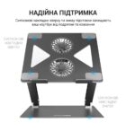 OfficePro LS-121-G 2xfans Aloy Aluminum Black 7