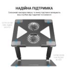OfficePro LS-121-G 2xfans Aloy Aluminum Black 9