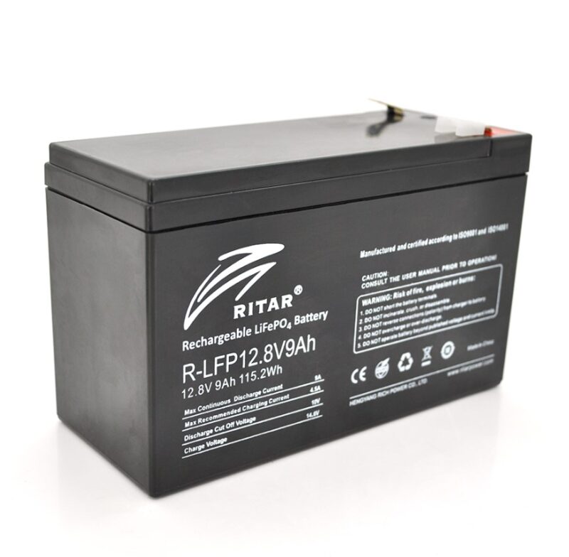 LiFePO4 Ritar RLFP 12V 9Ah 1