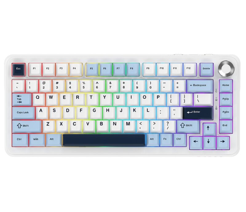 Ajazz AK-820 MAX PLUS White RGB Day Dream Switch