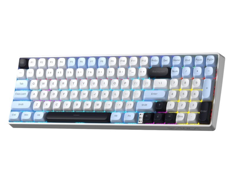 Aula S-100 PRO Wireless White-Black