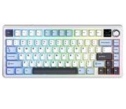 Aula Mechanical F-75 MAX Wireless White-Blue