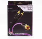 Melodika Purple Subwoofer Cable Y-type MDSW-Y30 3