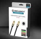 Oehlbach NF Sub Subwoofer Cinch-Kabel 1m 3 Oehlbach NF Sub Subwoofer Cinch-Kabel 1m 3