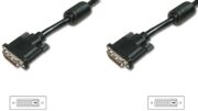 DIGITUS DVI-D dual link 3m Black